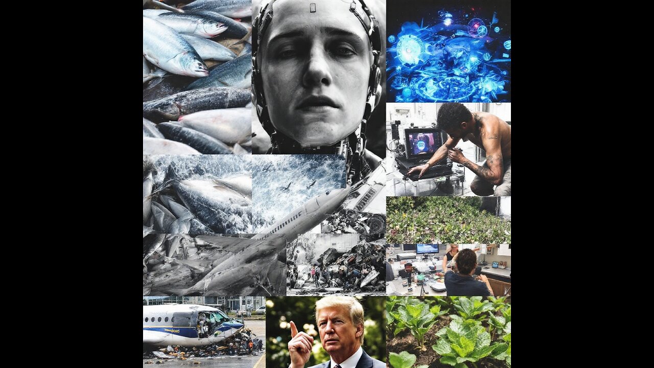 Ai, Farmed Salmon, homelessness,12 Senses, the Aviation crashes & more - Sane in an Insane World