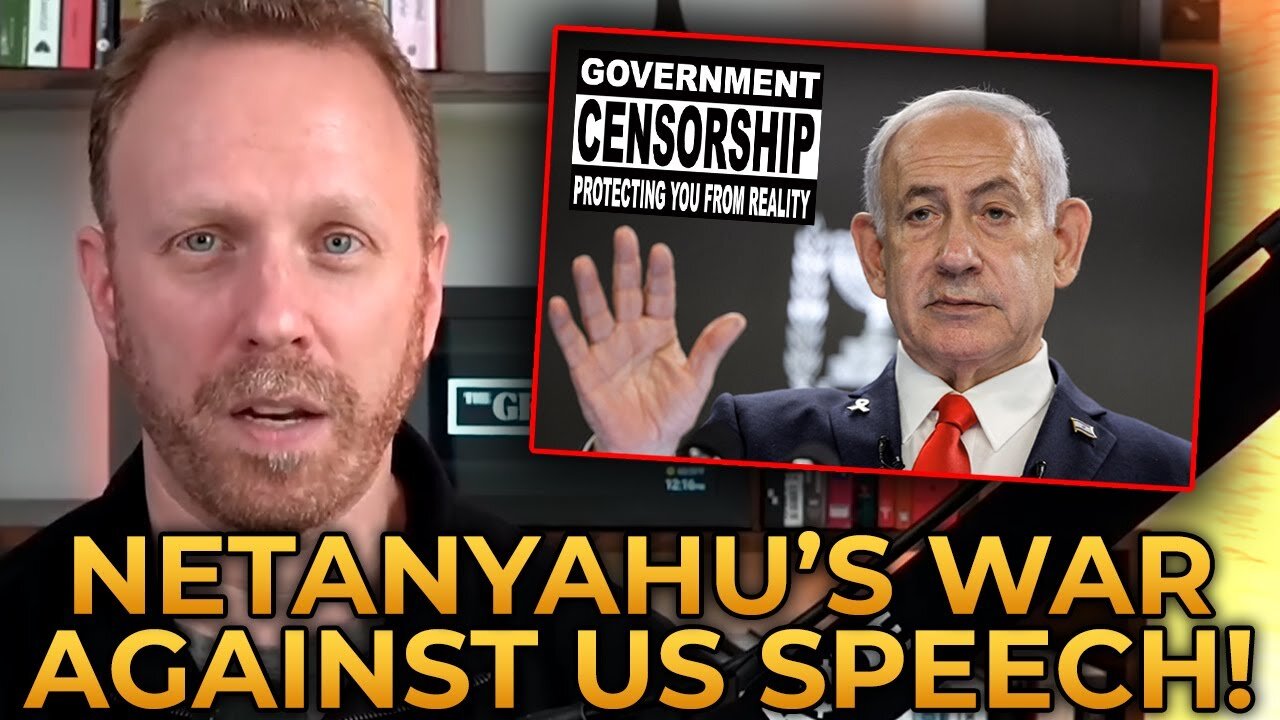 Max Blumenthal EXPOSES Netanyahus Censorship Campaign WITHIN the US