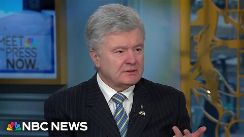 Fmr. Ukrainian President: Peace negotiation should not include ‘compromise' of Ukrainian territory