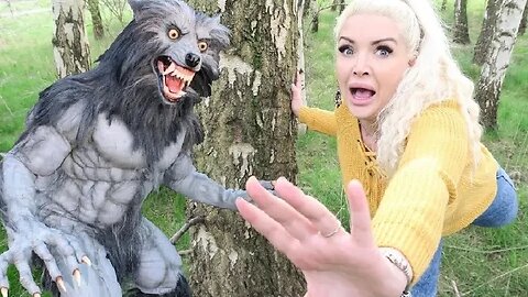 Giant Werewolf Terrorizes Park as Monsters Roam Everywhere!