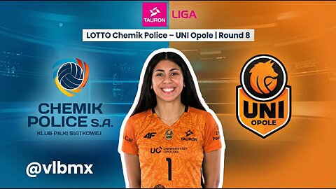 Uxue Guereca - Uni Opole vs Chemik Police - Volleyball