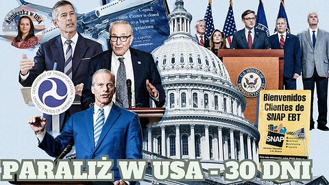 Paraliż rzadu USA. Dzień 30-sty. Opóźnione loty, brak funduszy na SNAP. Co to jest filibuster?