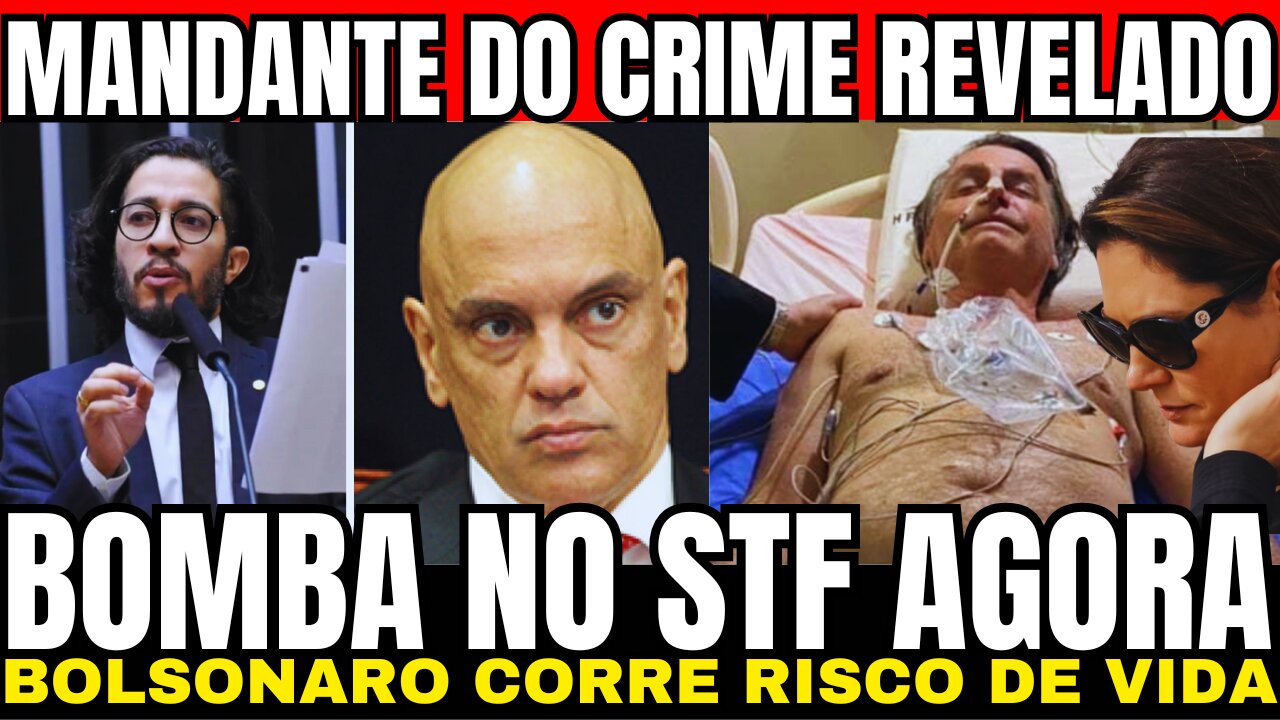 urgente!! MANDANTE DO CRIME REVELADO!! BOMBA EXPLODE NO STF!! MINISTRO ENVOLVIDO!