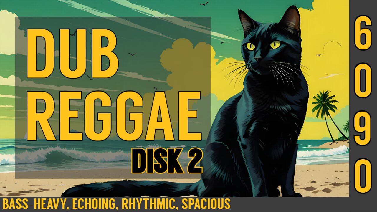 DUB REGGAE (DISK 2) 🎧60-90 BPM🎧️️ ️️️Echoing, bass-heavy, reggae, instrumental ♬♪♫♪