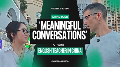 English Teacher Shares Her Thoughts — Interview With Andreas In China