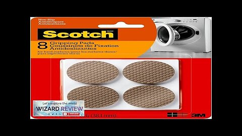 Scotch Gripping Pads 8 Pcs 1.5" inch Round Pads Self-Adhesive Stabilizes Appliances Review