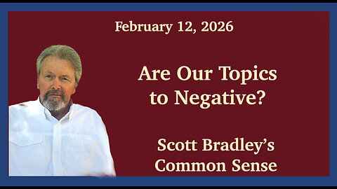 Are Our Topics Too Negative?