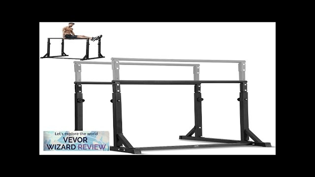 VEVOR Dip Bar 800 lbs Capacity Heave Duty Dip Stand Station Review