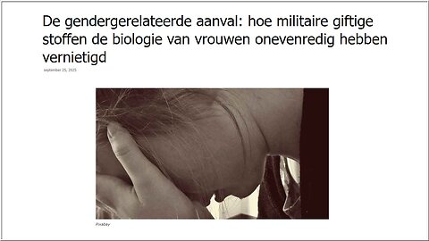 De gender gerelateerde aanval.