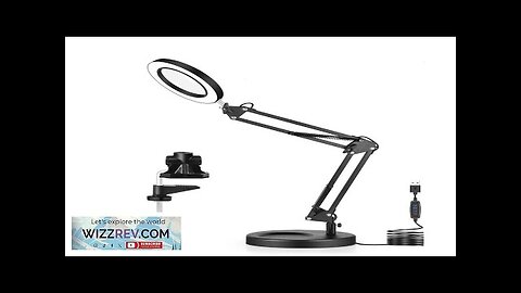 5X LED 64 LED Lights Magnifying Lamp Magnification Adjustable Lamp Head Ideal Review