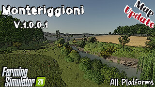 Map Update | Monteriggioni | All Platforms | V.1.0.0.1 | Farming Simulator 25