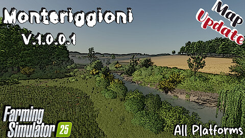 Map Update | Monteriggioni | All Platforms | V.1.0.0.1 | Farming Simulator 25
