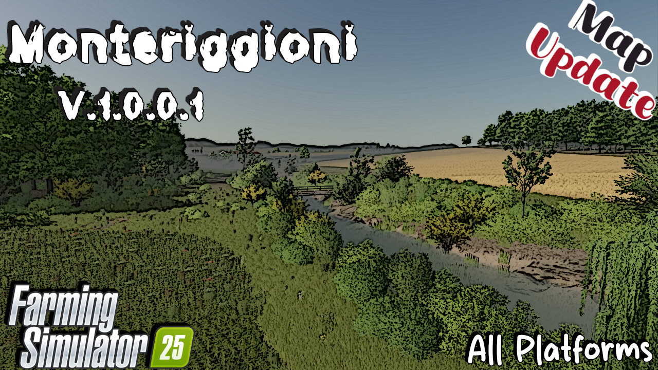 Map Update | Monteriggioni | All Platforms | V.1.0.0.1 | Farming Simulator 25