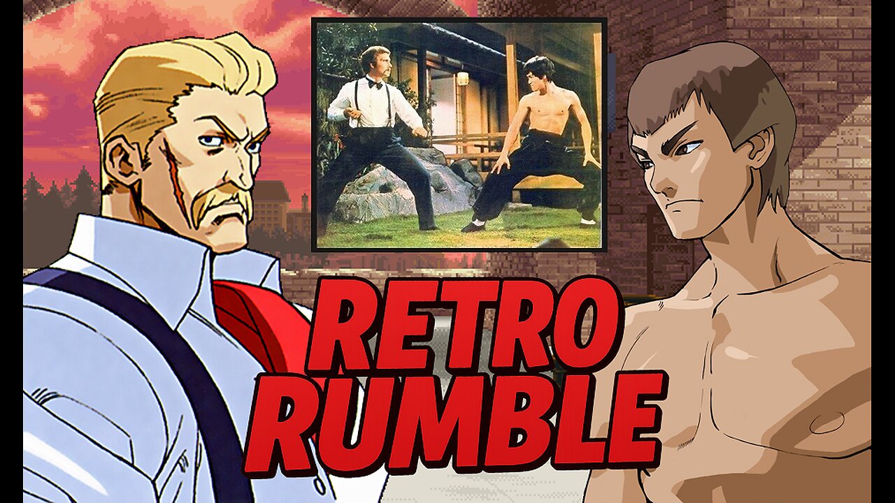 🔥[Retro Rumble-#001]: 💥 Eagle vs Fei-Long | Classic CAPCOM-Style Fight Remastered! Bruce Lee Tribute