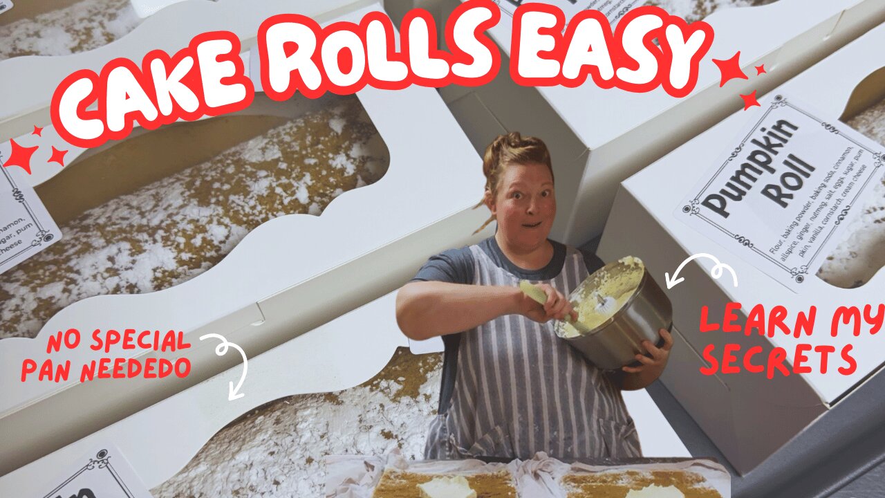 Cake Rolls Made Easy! Tips, Tricks & Any-Pan Method (Pumpkin Roll Included!)