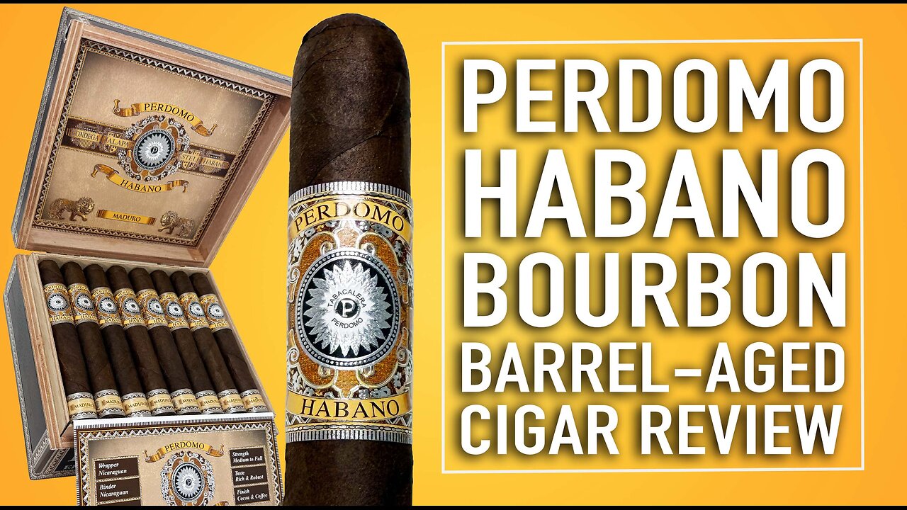 Perdomo Habano Bourbon Barrel Aged Maduro Cigar Review
