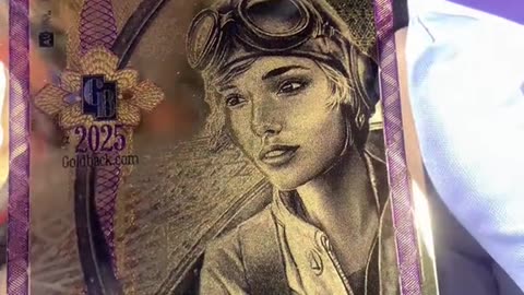 V19 FLORIDA 50 DOLLAR GOLDBACK.