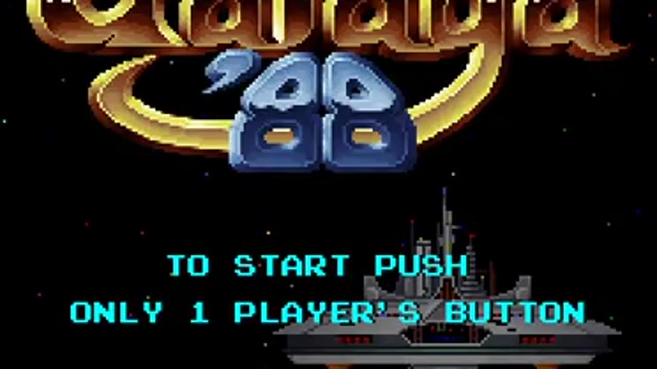 Arcade Longplay 688 Galaga 88