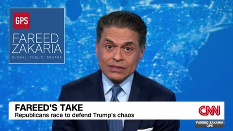 Zakaria warns there’s a real cost to Trump’s head-spinning moves