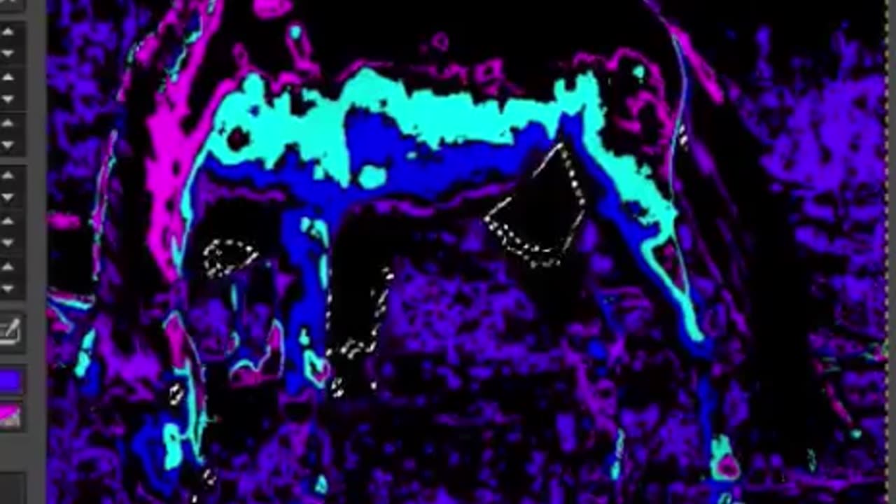 Grazing Space Horse #drawing #spaceart #universe