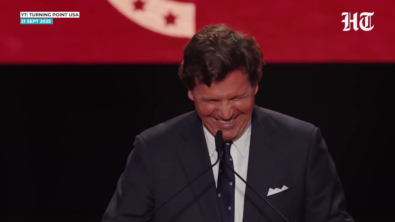 Tucker Carlson blasts Israel during Charlie Kirk’s memorial