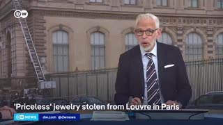 DW News - Paris: 'Priceless' jewelry stolen from Louvre in Paris | DW News