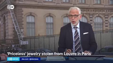 DW News - Paris: 'Priceless' jewelry stolen from Louvre in Paris | DW News