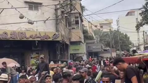 People in Gaza celebrate after the ceasefire and surviving the Israeli genocide