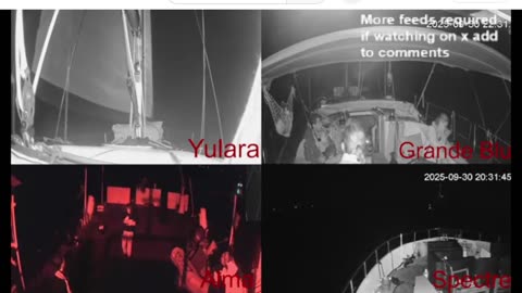 24/7 : Gaza Flotilla Live Now in the red zone with exclusive Music