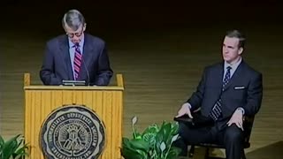 October 26, 2004 - Peyton Manning Ubben Lecture at DePauw University (Complete)
