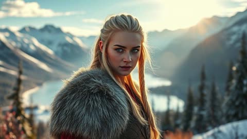 Echoes of the North - Relaxing Music - Study - Focus - Background Music - Frozen Fantasy World