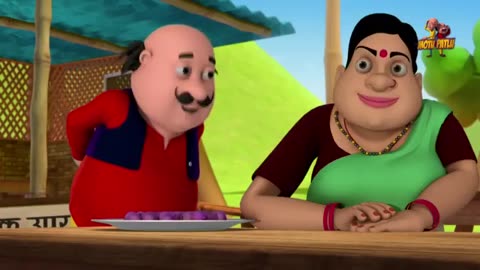 Motu Patlu की हो गई Aunty से बहस _ Motu-Patlu