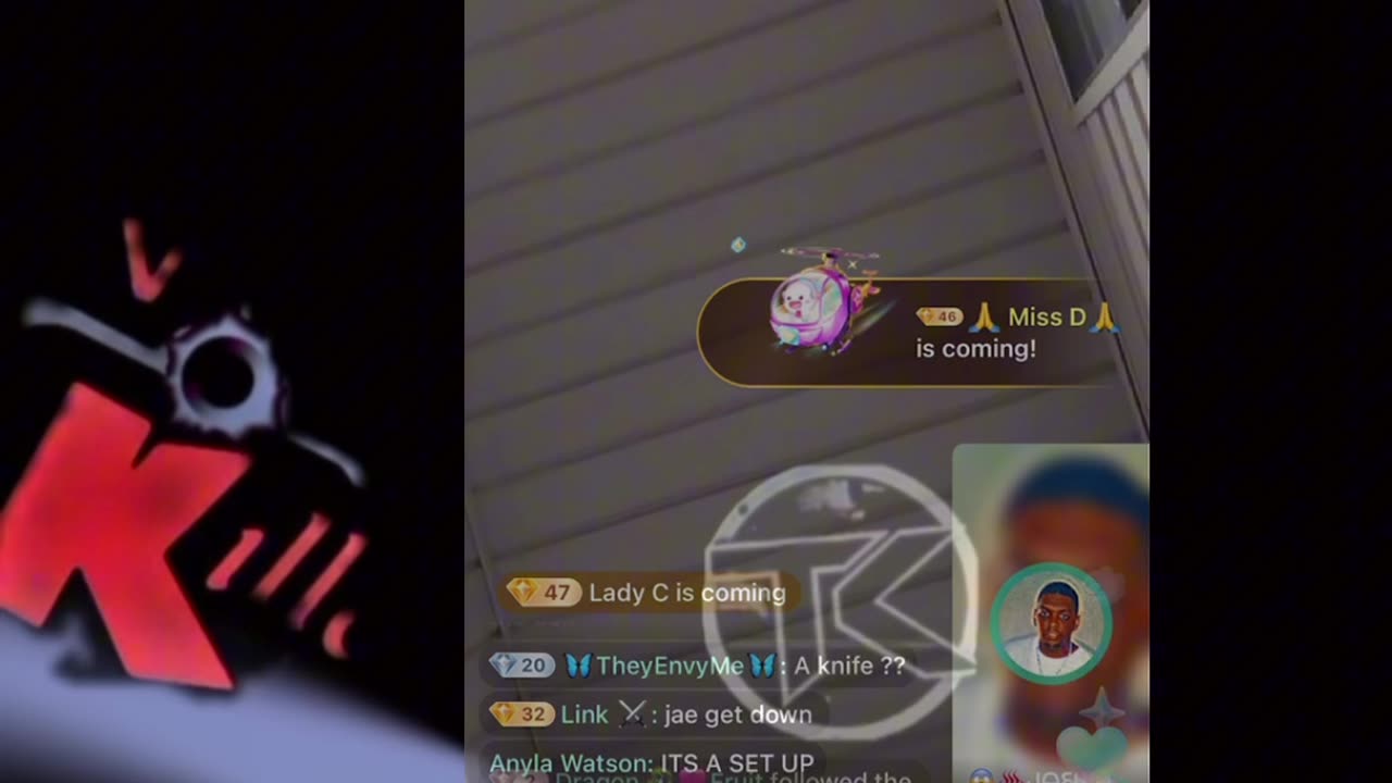 KENSELY GOES TO JAIL FOR RUNNING AROUND WITH A KNIFE