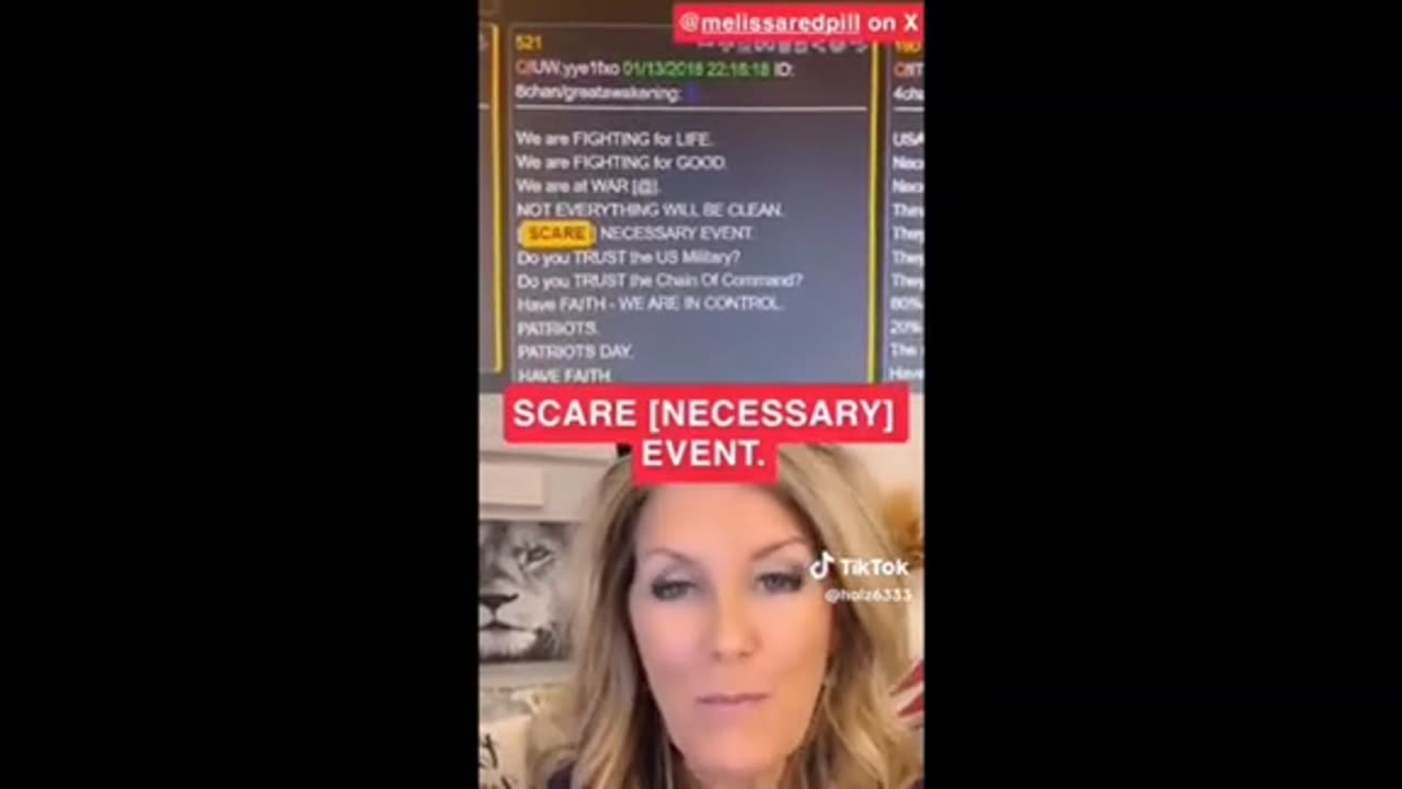Scare Necessary Event ..