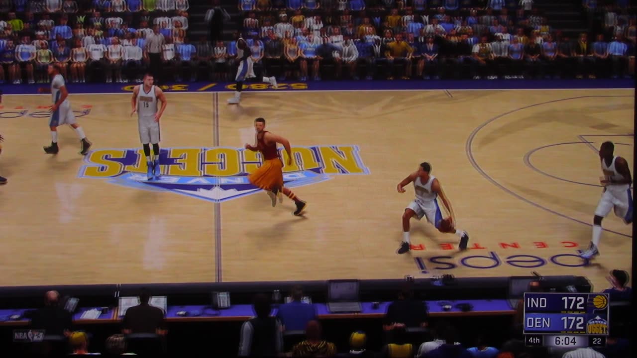 NBA2K: Indiana Pacers vs Denver Nuggets (Buzzer Beater)