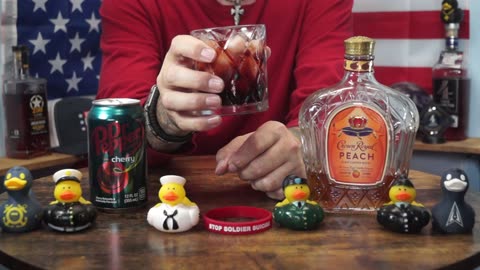 Ernest Wickline Sr - Crown Royal Peach Whiskey & Dr Pepper Cherry Soda