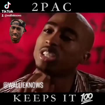 2Pac keeps it real