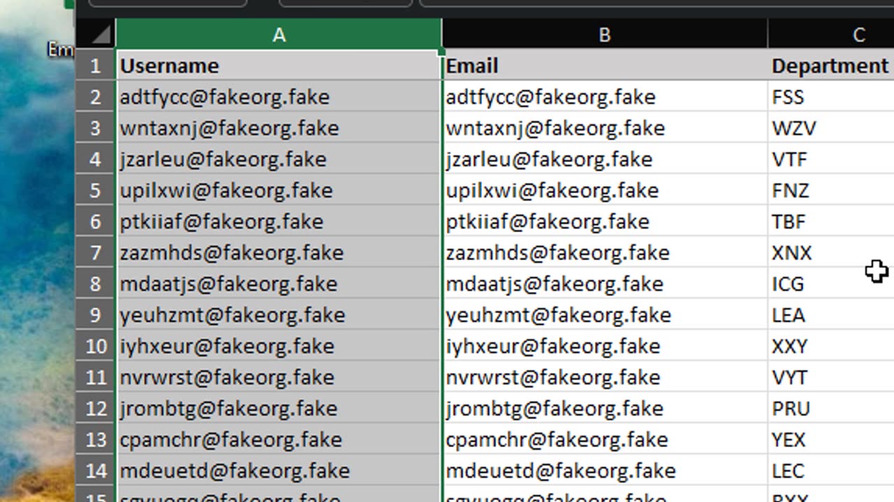 How to Replace All Only In Specific Columns and Rows in Excel