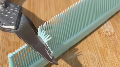 💚 Comb Tip Removal ✂️ | Oddly Satisfying Restoration