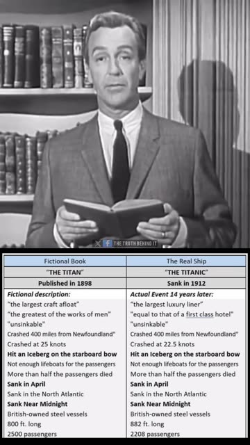 Titanic Predictive Programming From 1898?