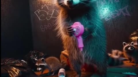 Scariest Polar Bear Attack 😱 Wait for the Raccoon! 🦝💀 #aholidaytour