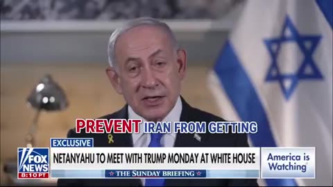 Bibi Netanyahu I dont Control Trump. ...