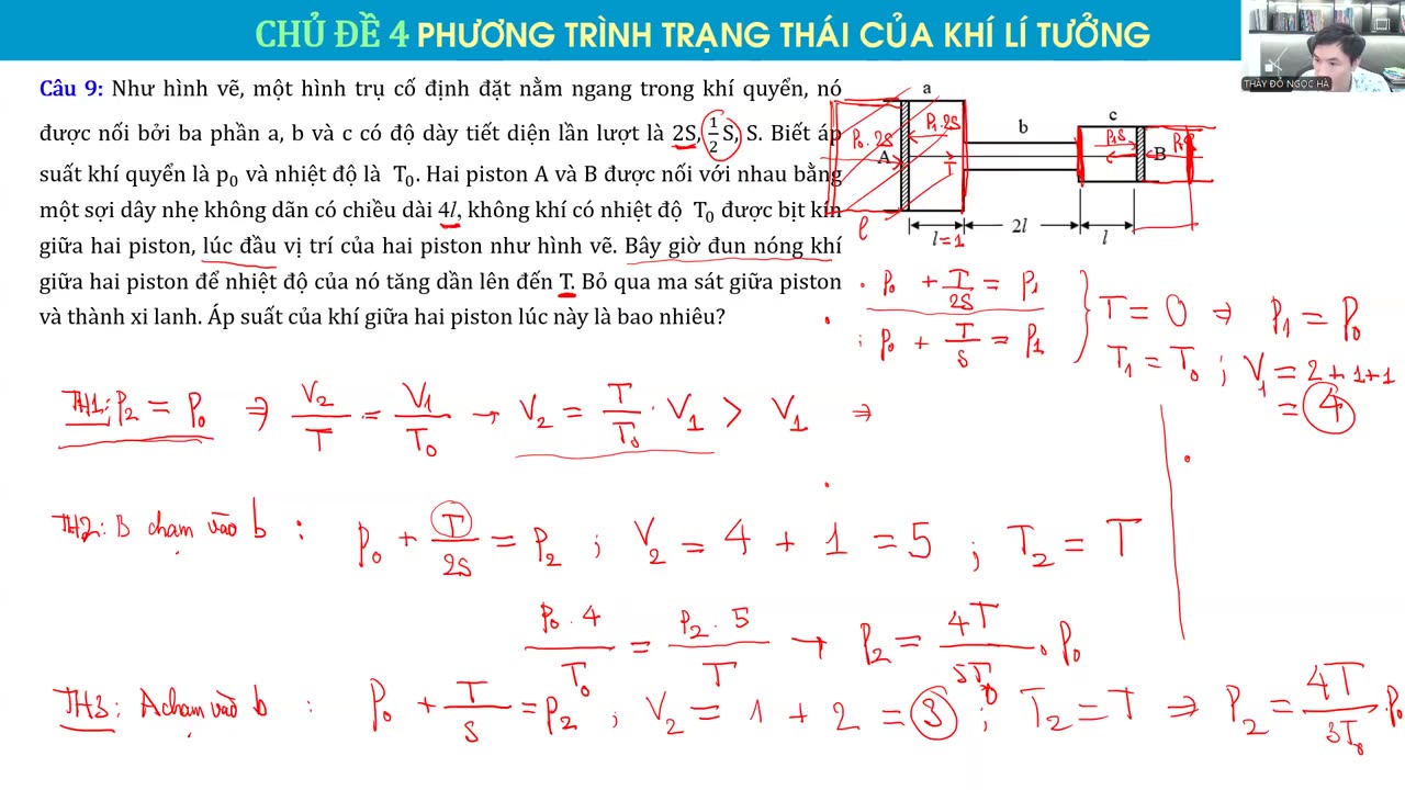 BUỔI 11_ PHƯƠNG TRÌNH TRẠNG THÁI CỦA KHÍ LÍ TƯỞNG