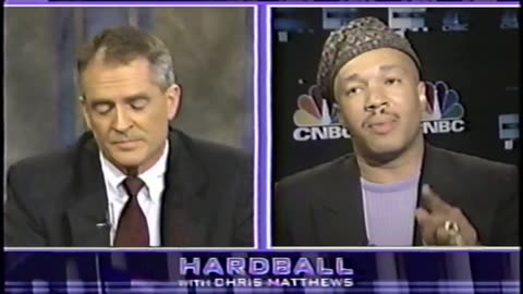 Jared Taylor on "Hardball with Chris Matthews" (1999)