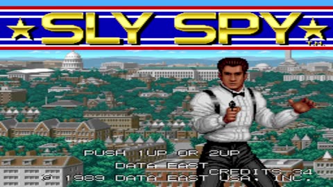 MAME ARCADE EMULATOR SLY SPY ON ASUS G750JS LAPTOP THIS AGENT HAS A LICENCE TO KILL 👨‍💼 WITH GUN🔫