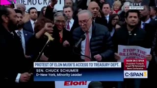 Chuck Schumer is now screaming..."We will win! We will win! We won't rest!