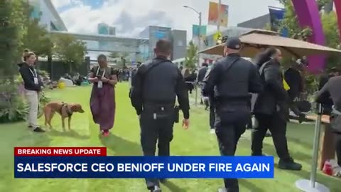 Salesforce fallout: Benioff says he no longer believes National Guard needed in SF, issues apology