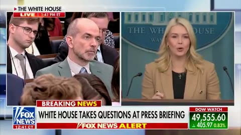 Karoline Leavitt UNLEASHES on "left-wing hack" reporter for repeating leftist talking points