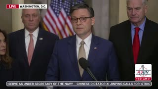 WATCH: Speaker Johnson Announces the Second Day of the "Democrat Shutdown" - 10/2/25