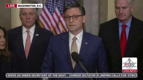WATCH: Speaker Johnson Announces the Second Day of the "Democrat Shutdown" - 10/2/25